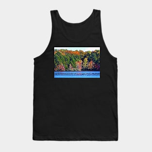 Stained Glass Woodlands Tank Top